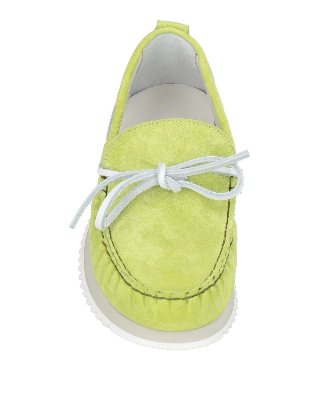 Voile Blanche Yellow Loafers Leather