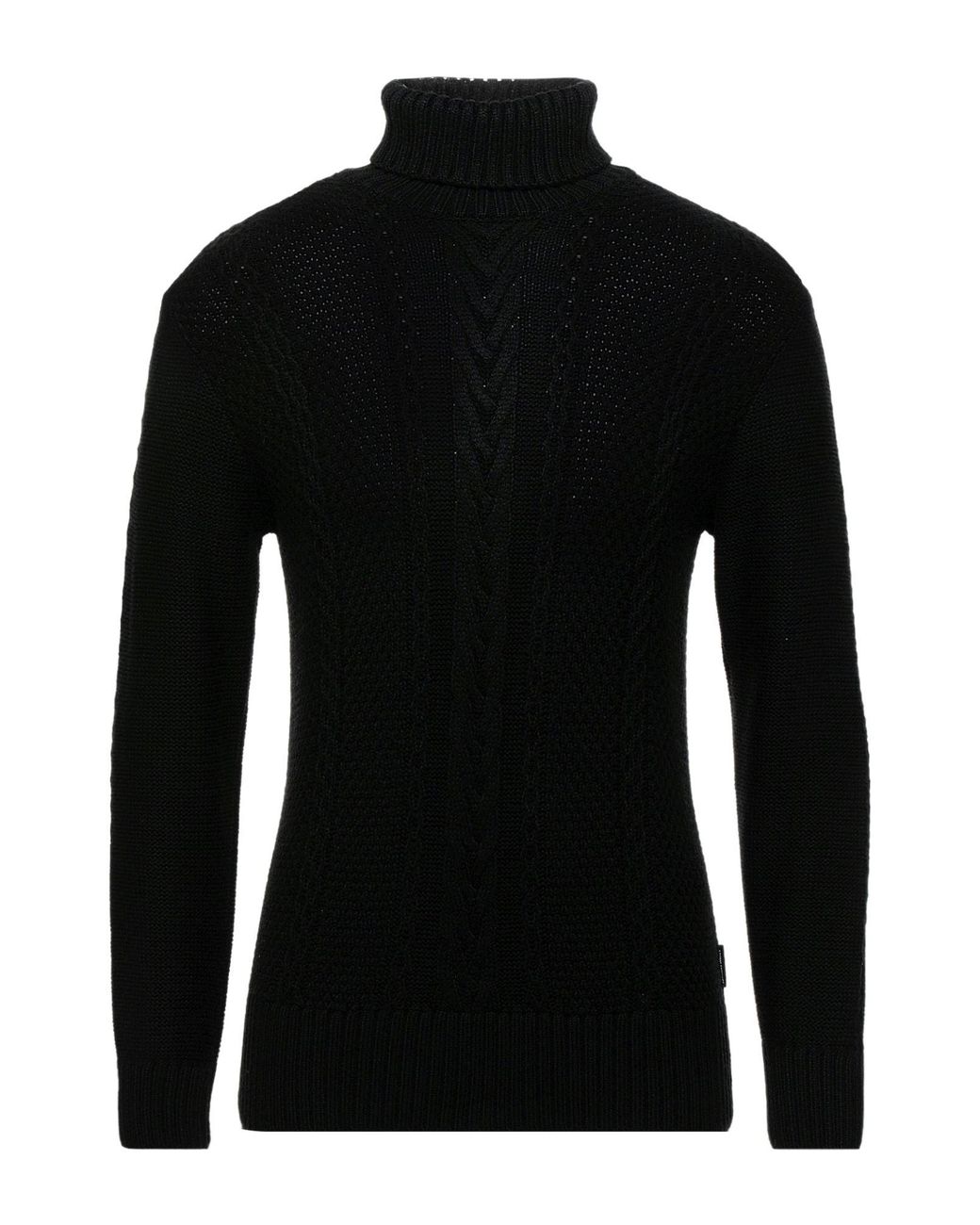 ARMANI EXCHANGE Black Turtlenecks for men