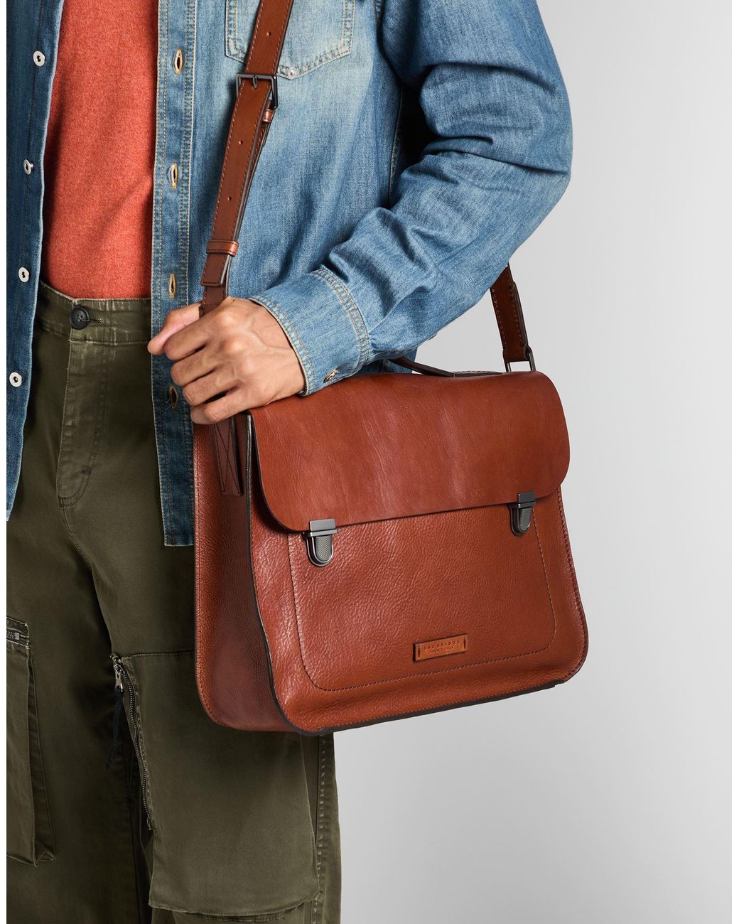 The Bridge Brown Handbag for men