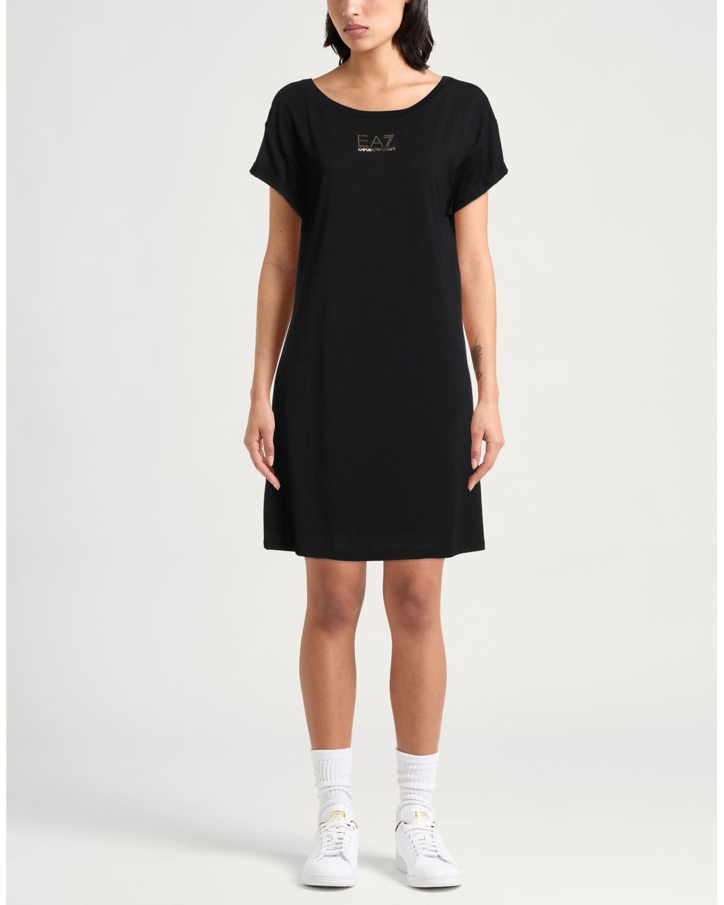 EA7 Black Mini Dress