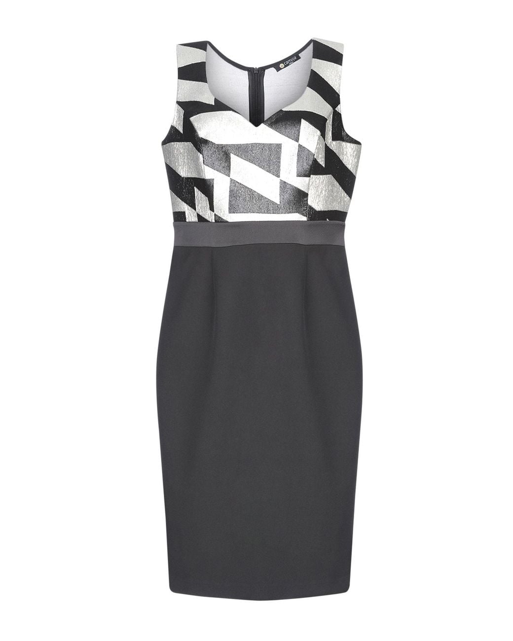 Camilla Black Midi Dress