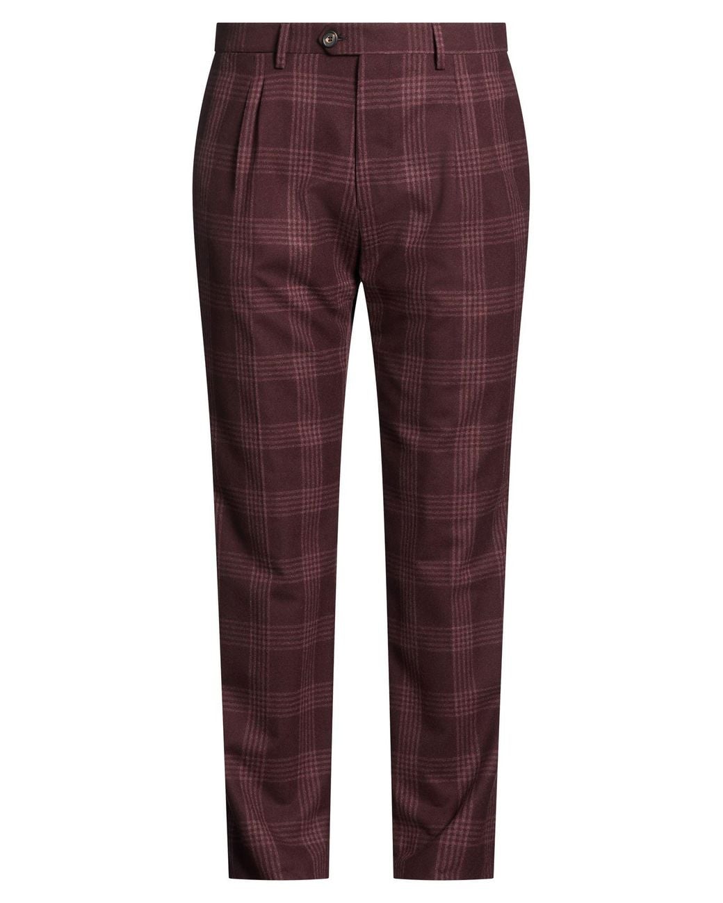 Eleventy Purple Pants Wool for men