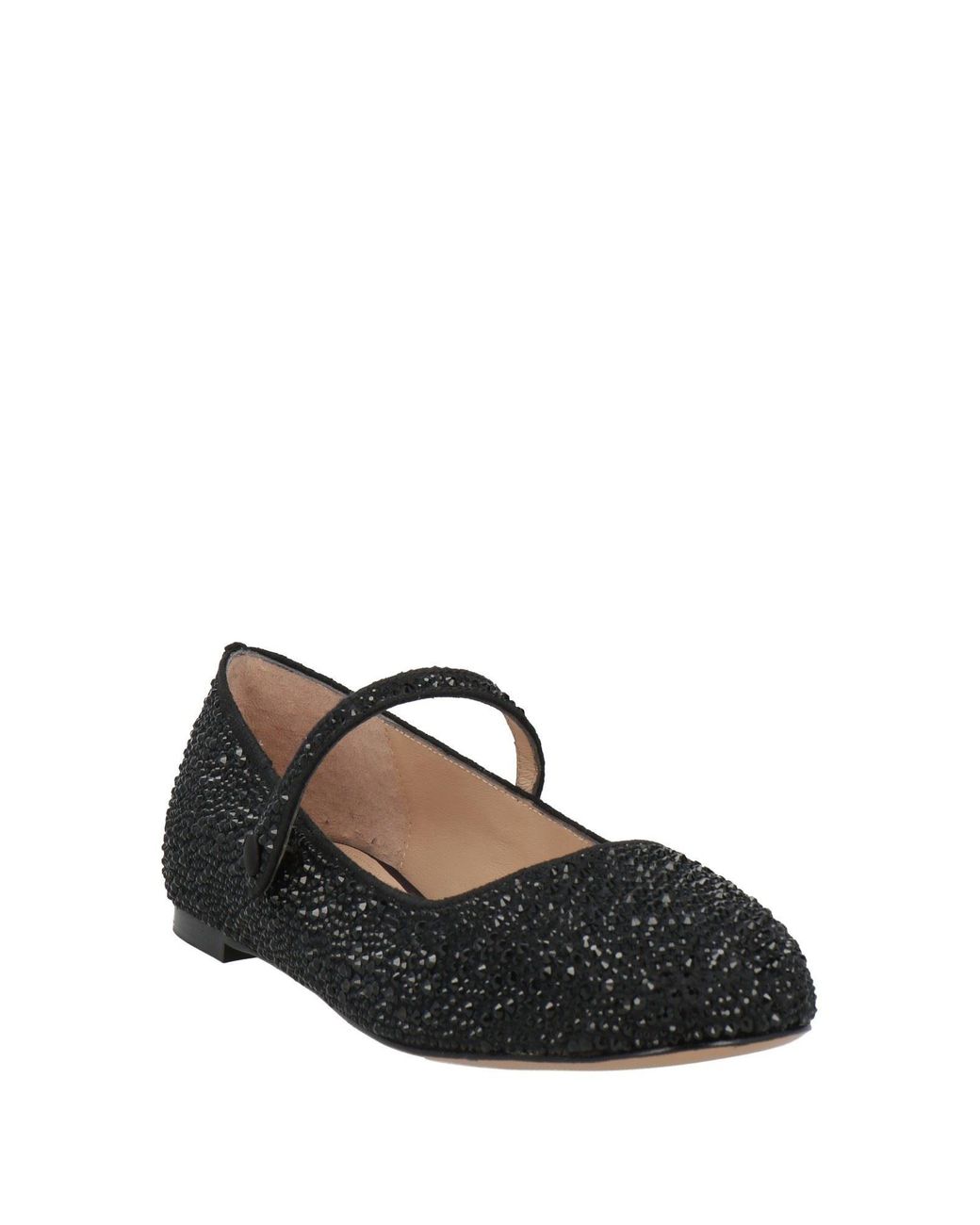 Lola Cruz Black Ballet Flats