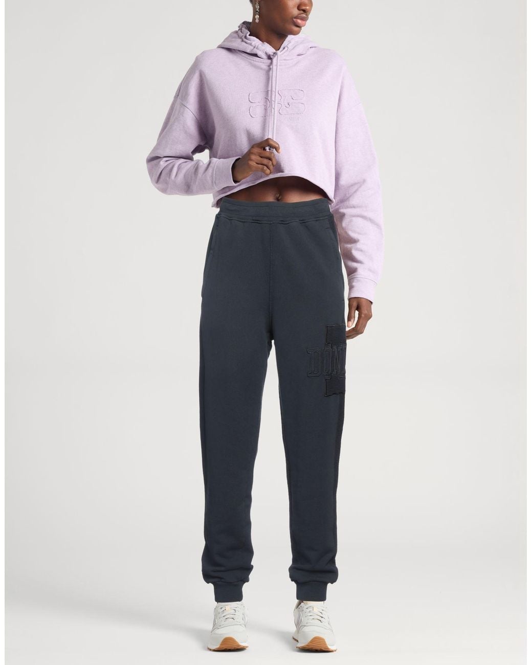 Dondup Blue Pants Cotton
