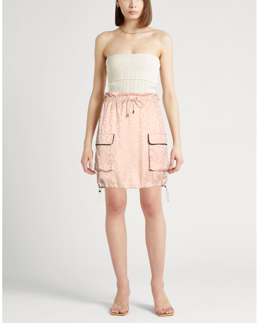 Liu Jo Natural Mini Skirt