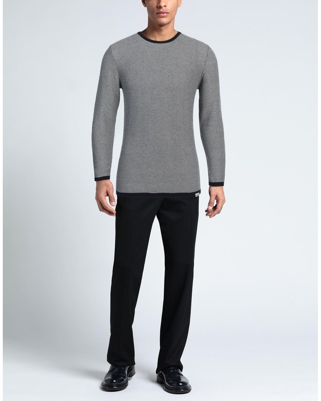 Brooksfield Pullover in Gray für Herren