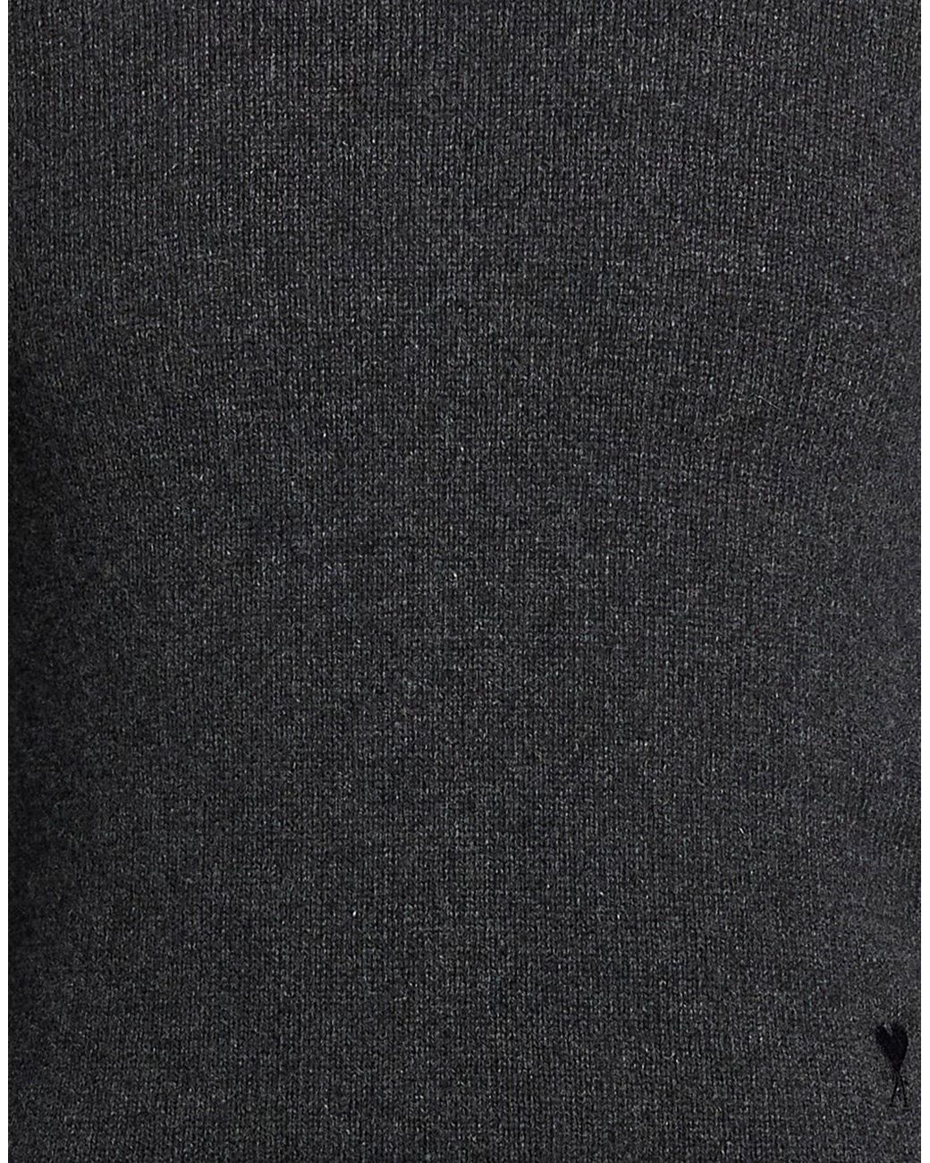 AMI Black Sweater Cashmere, Wool for men