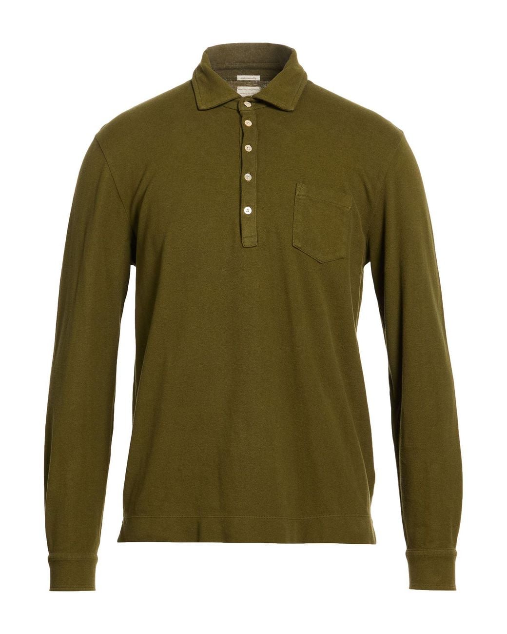 Polo Massimo Alba de hombre de color Green
