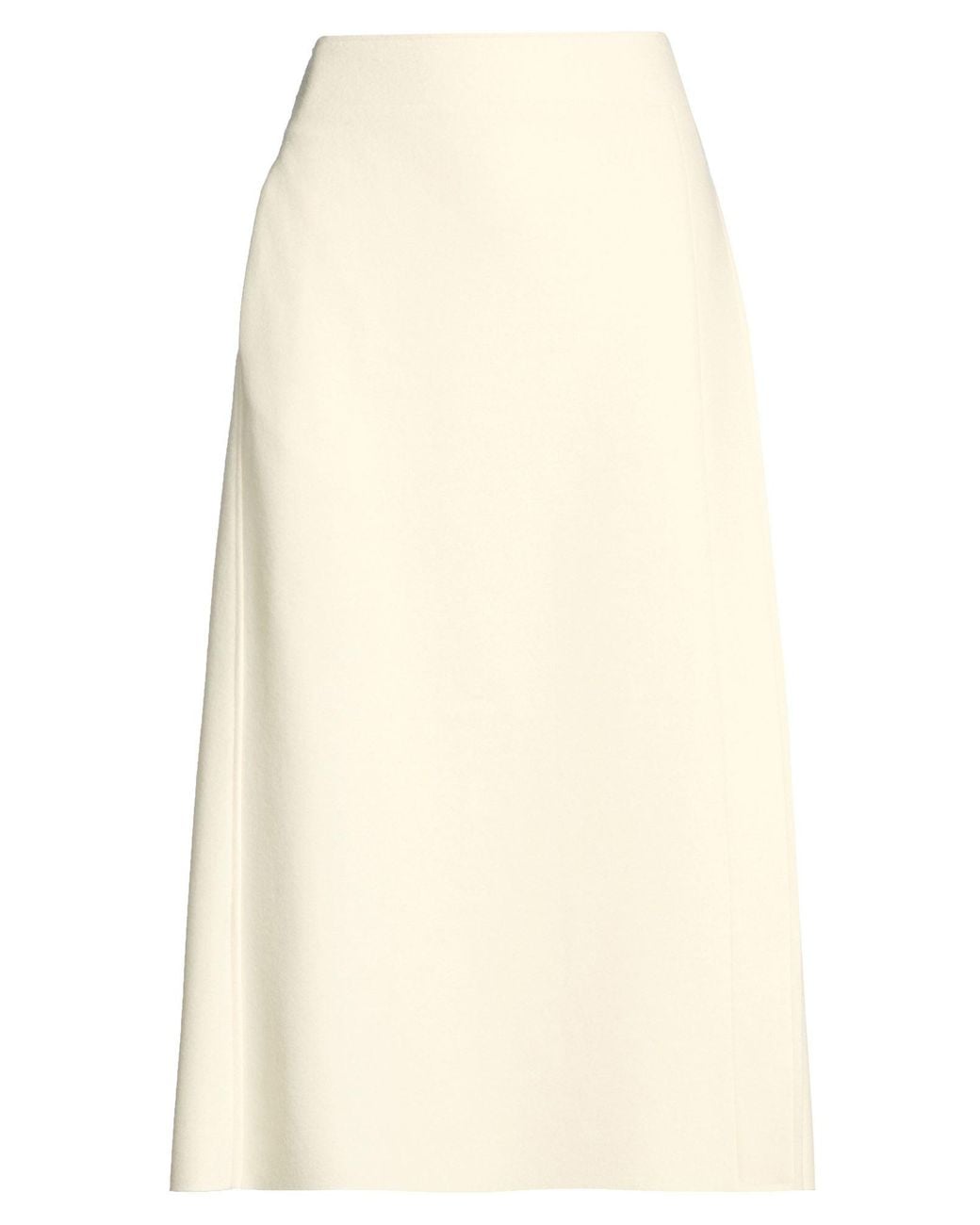 Jil Sander Natural Midi Skirt