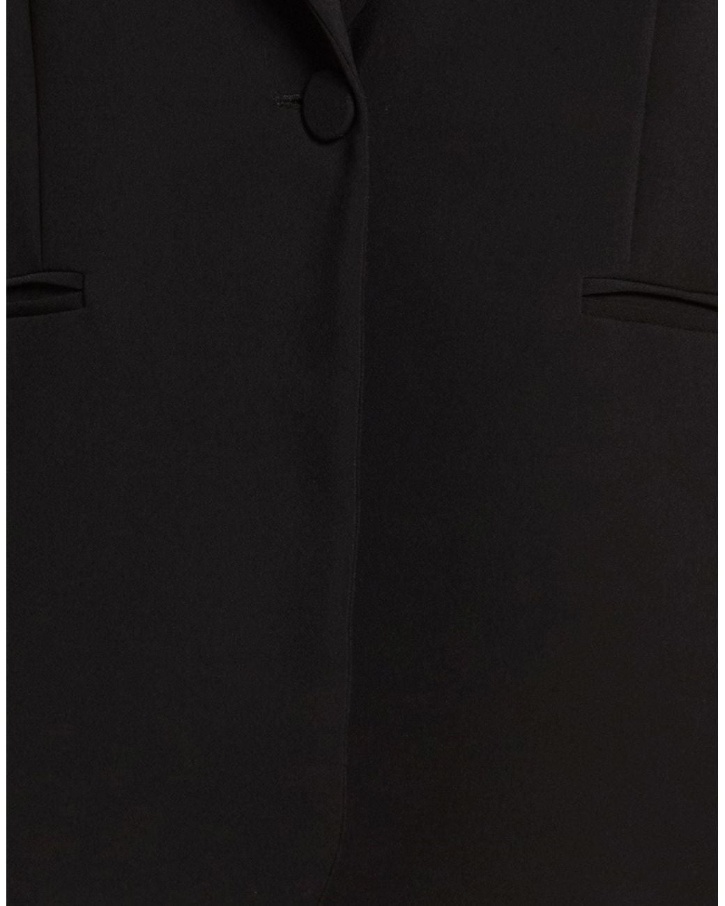 Pinko Black Blazer Polyester, Elastane