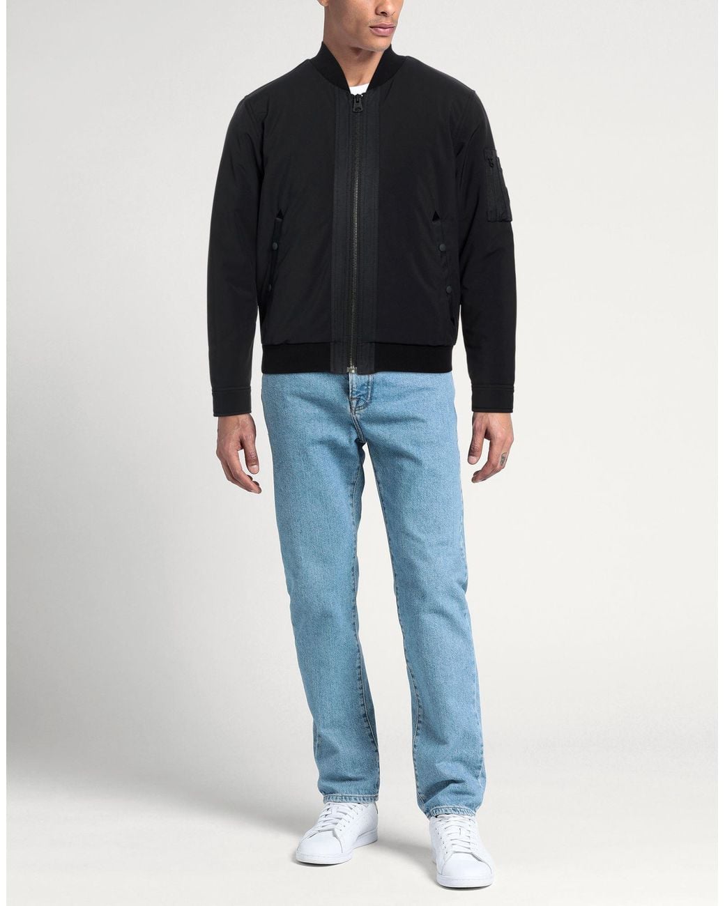 Spiewak Blue Jacket Polyester, Elastane for men