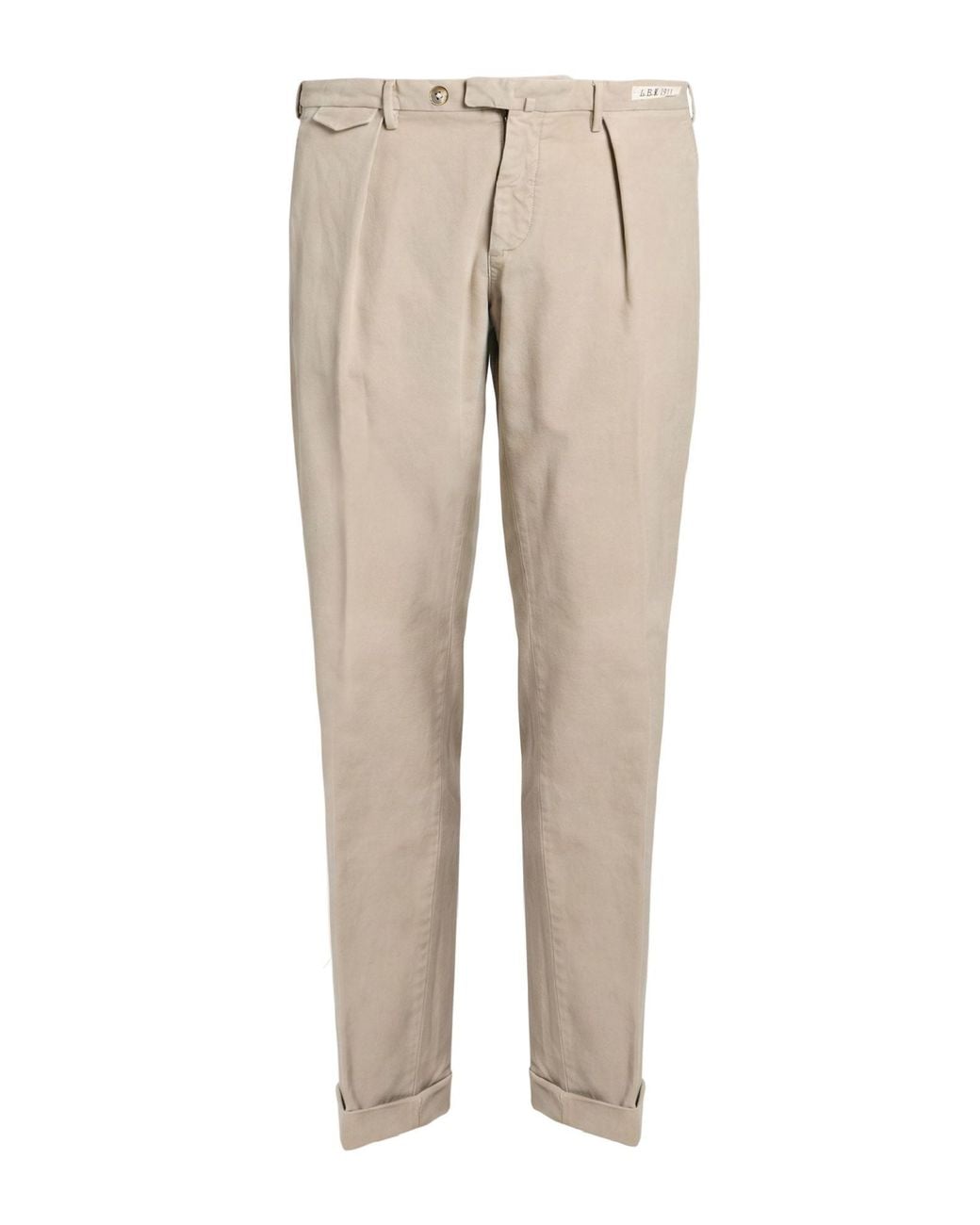 L.b.m. 1911 Natural Pants Cotton, Elastane for men