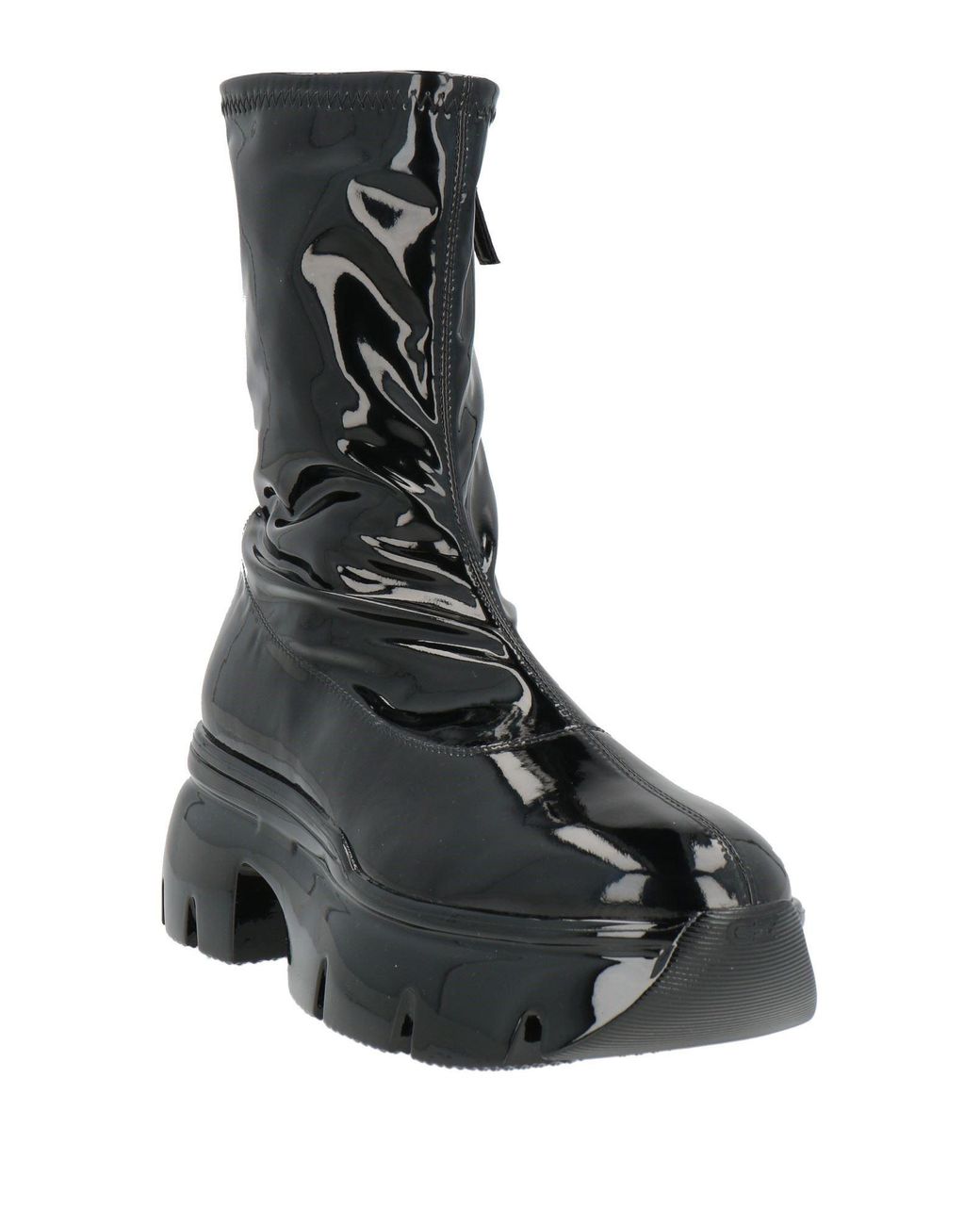 Giuseppe Zanotti Black Ankle Boots Textile Fibers