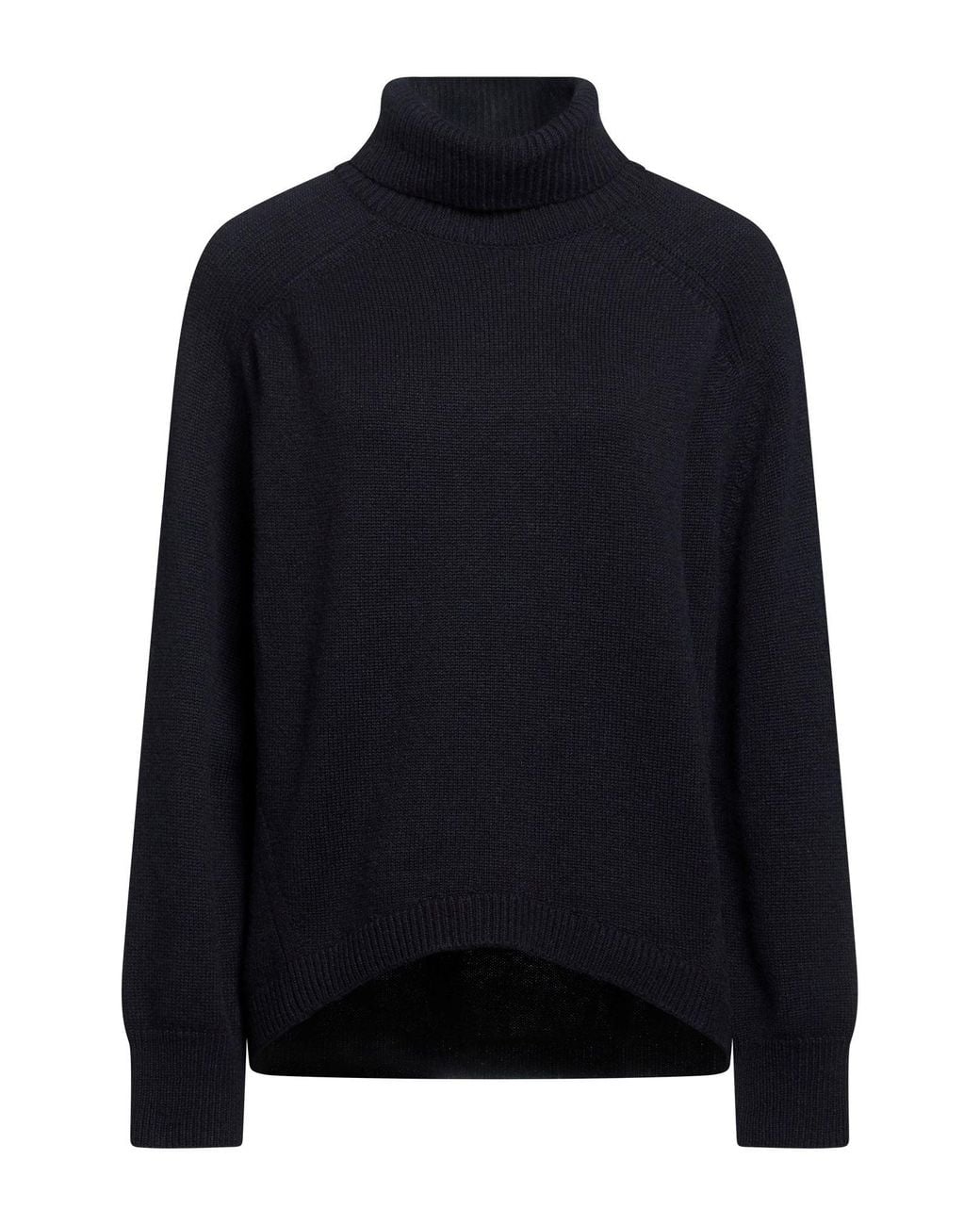Bruno Manetti Blue Turtleneck Cashmere