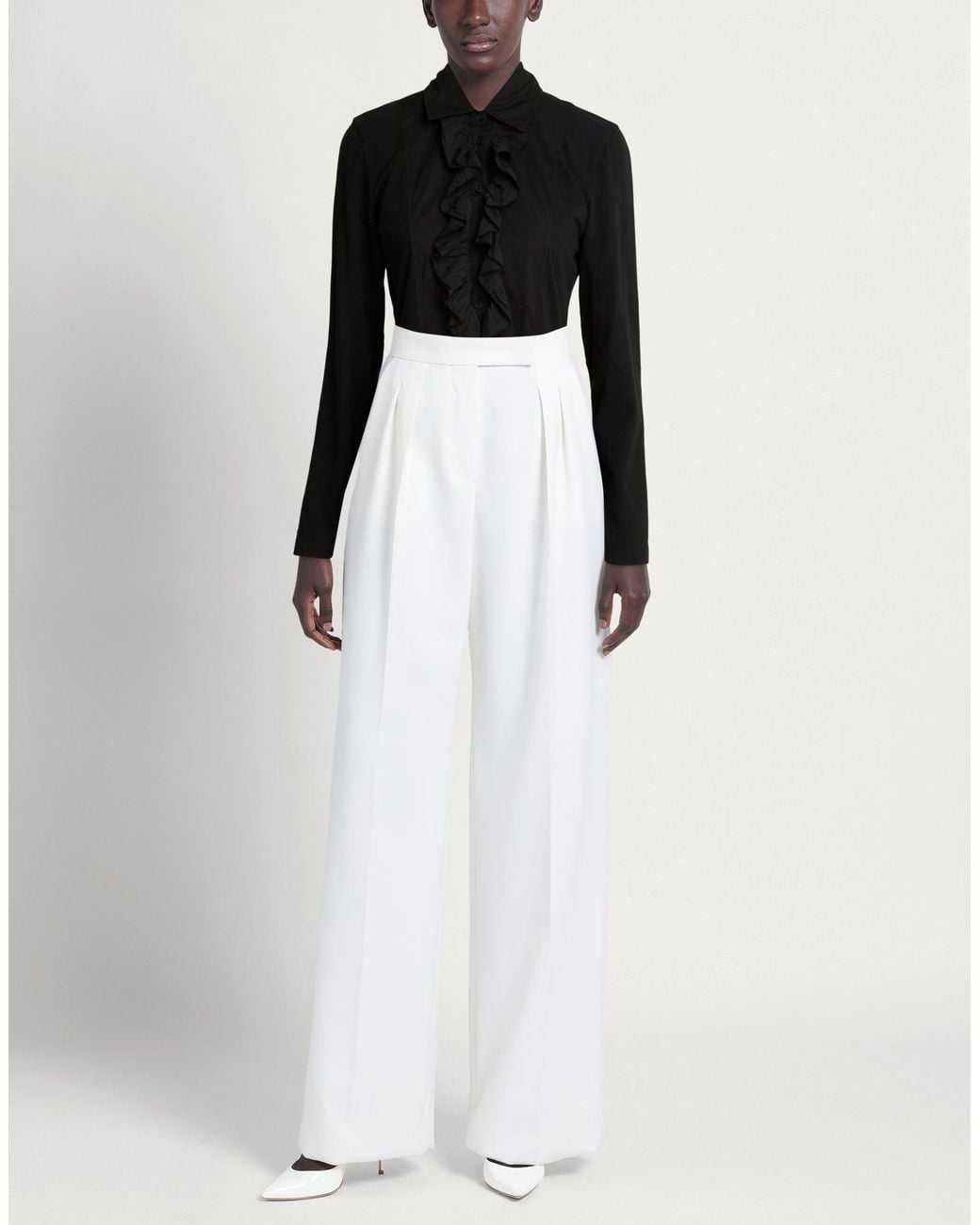European Culture Black Shirt Cotton, Elastane