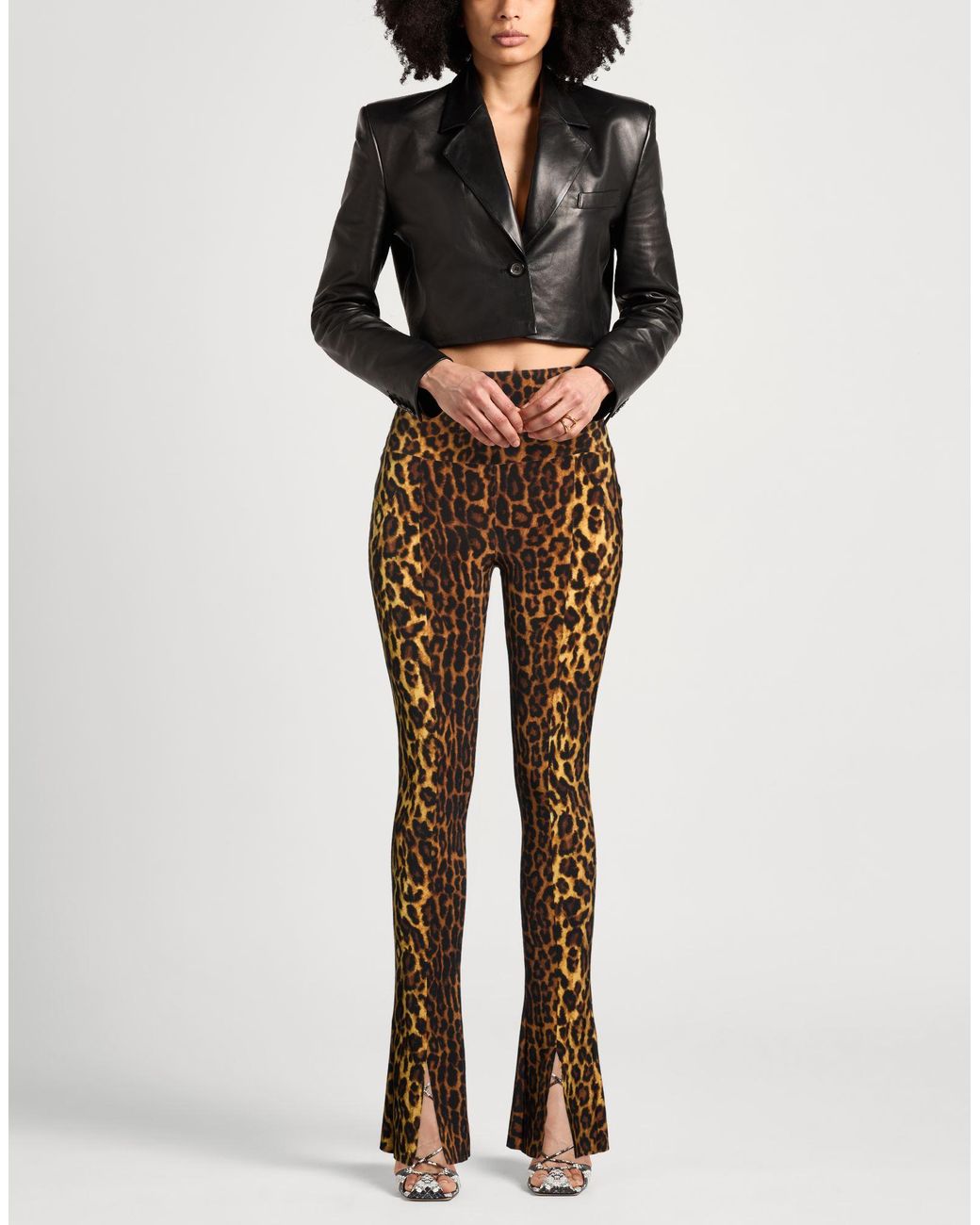 Norma Kamali Brown Pants