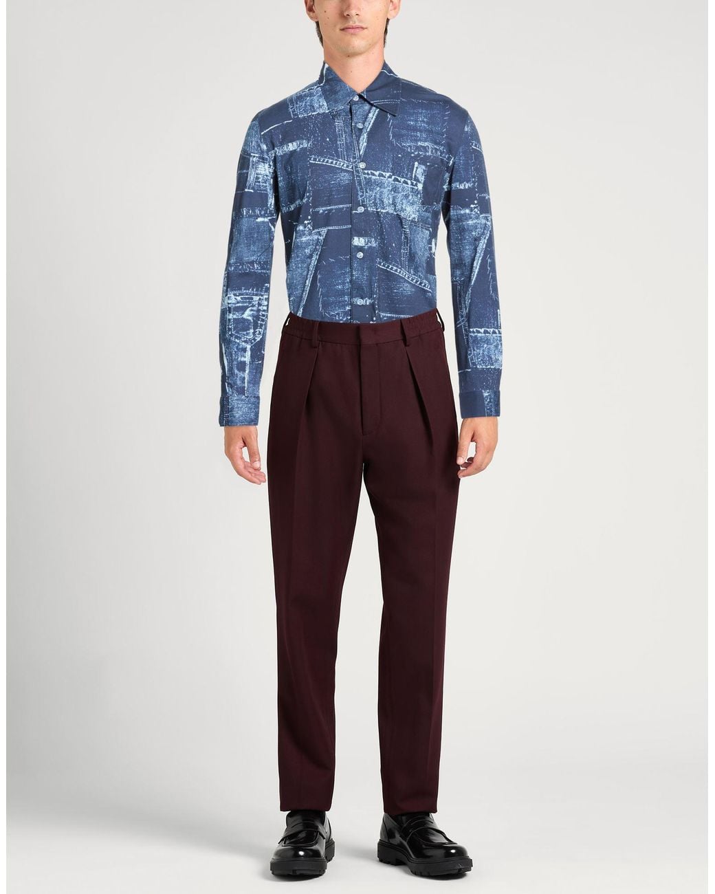 Sandro Blue Shirt for men