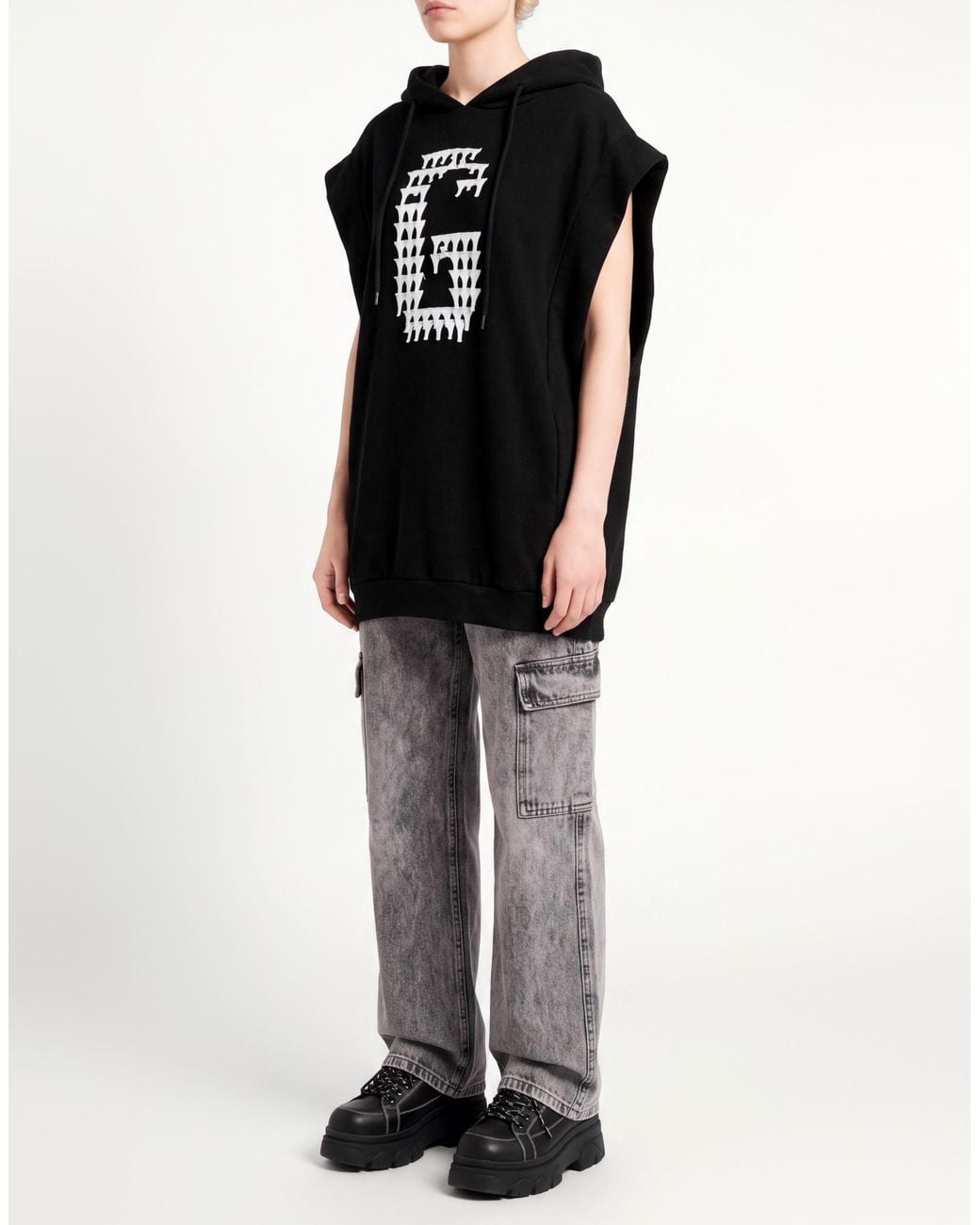 Gaelle Paris Black Sweatshirt