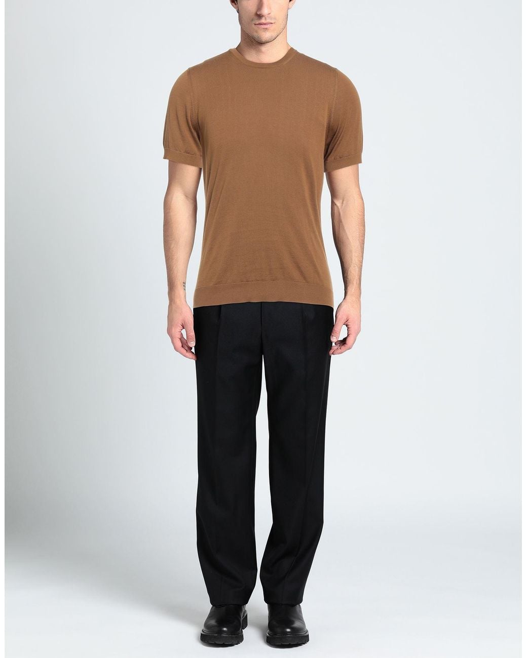 Drumohr Brown Jumper for men