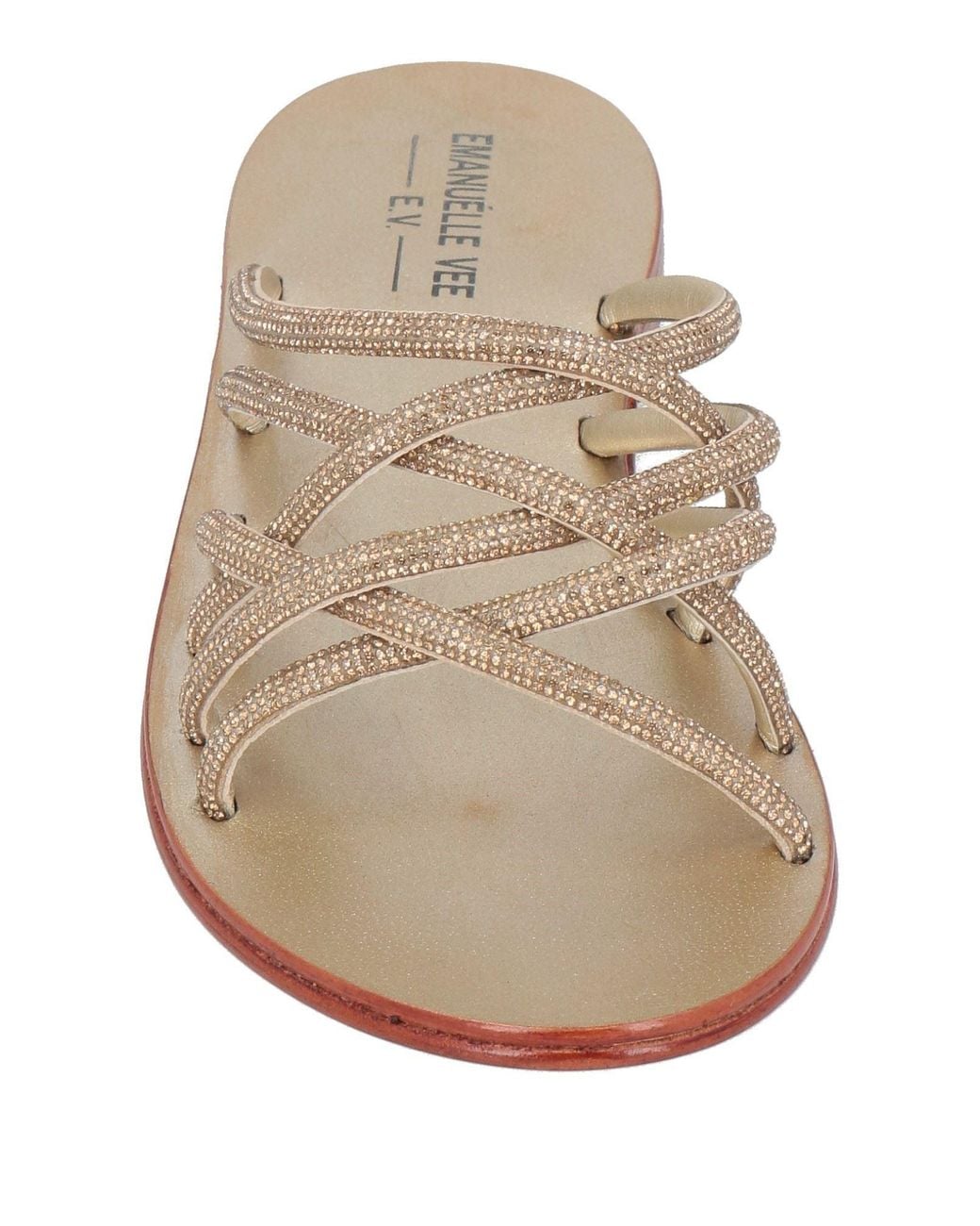 Emanuélle Vee Metallic Sandals
