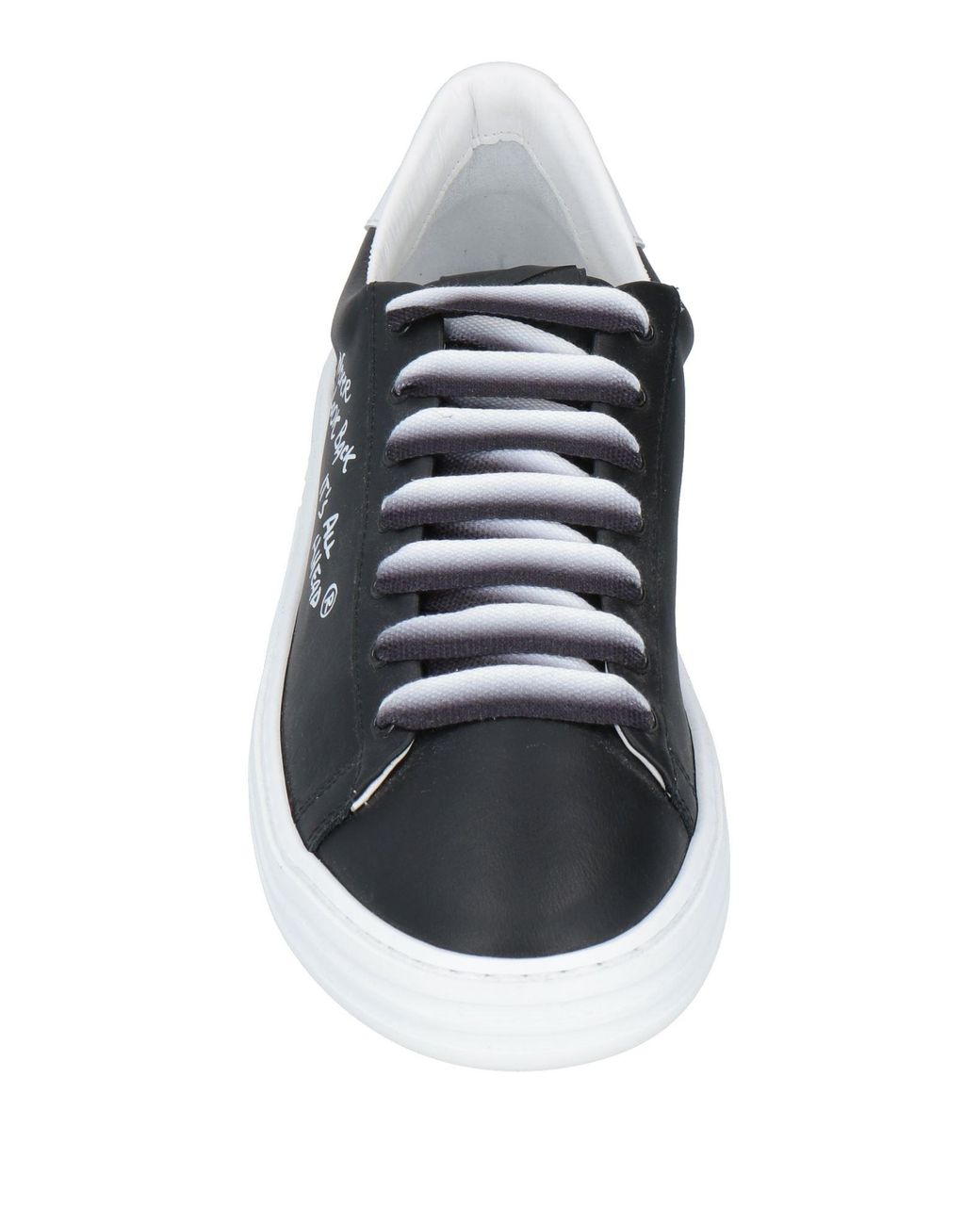 MSGM White Sneakers Leather for men
