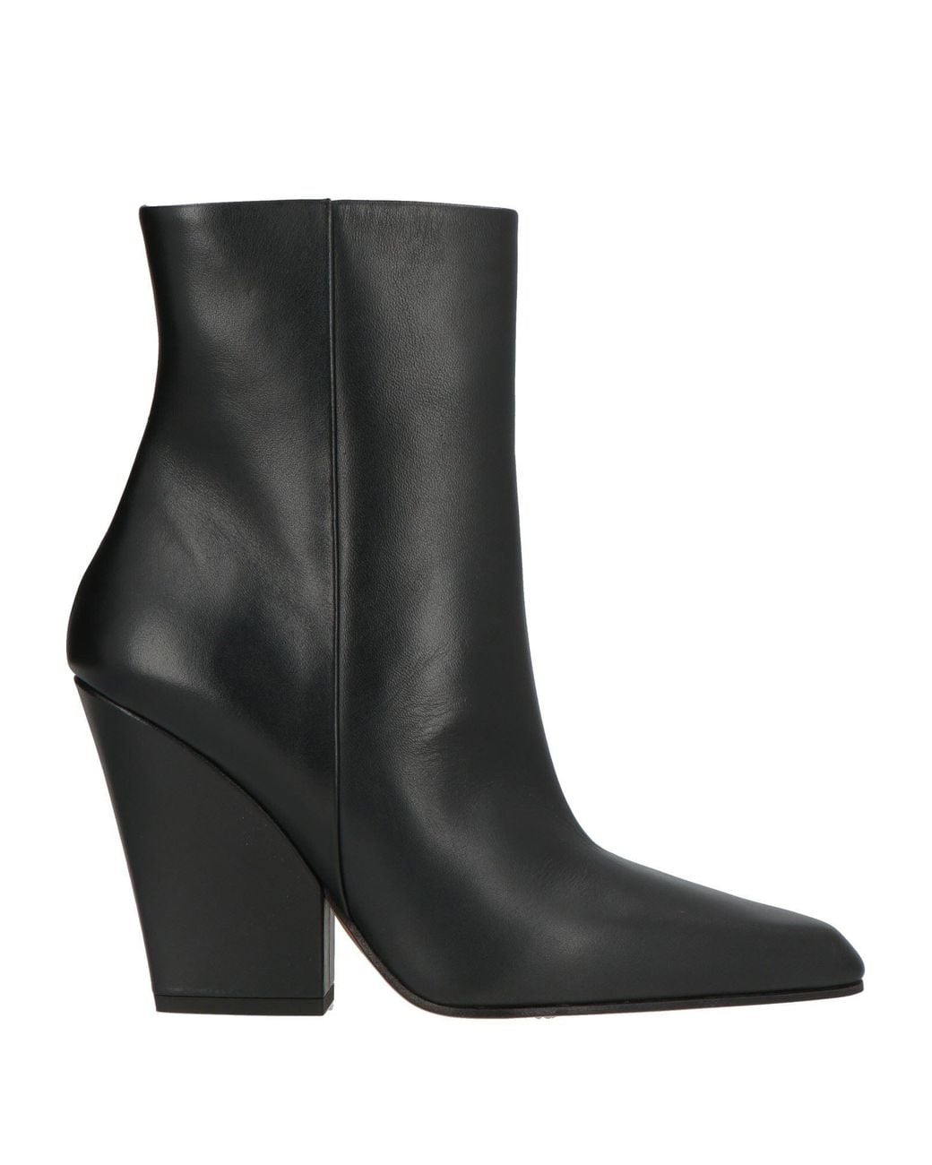 Paris Texas Black Ankle Boots Calfskin
