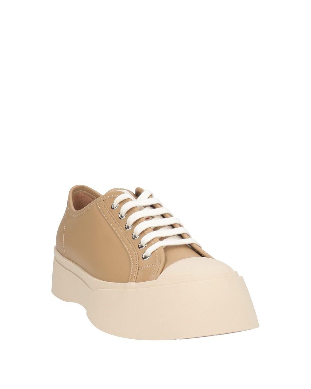Marni Natural Sand Sneakers Leather