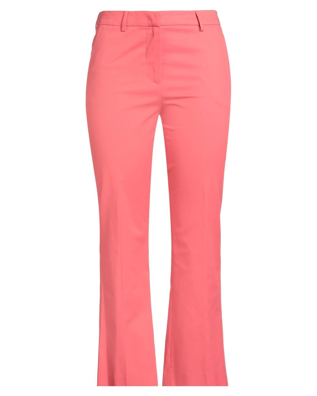 PT Torino Pink Coral Pants Cotton, Elastane