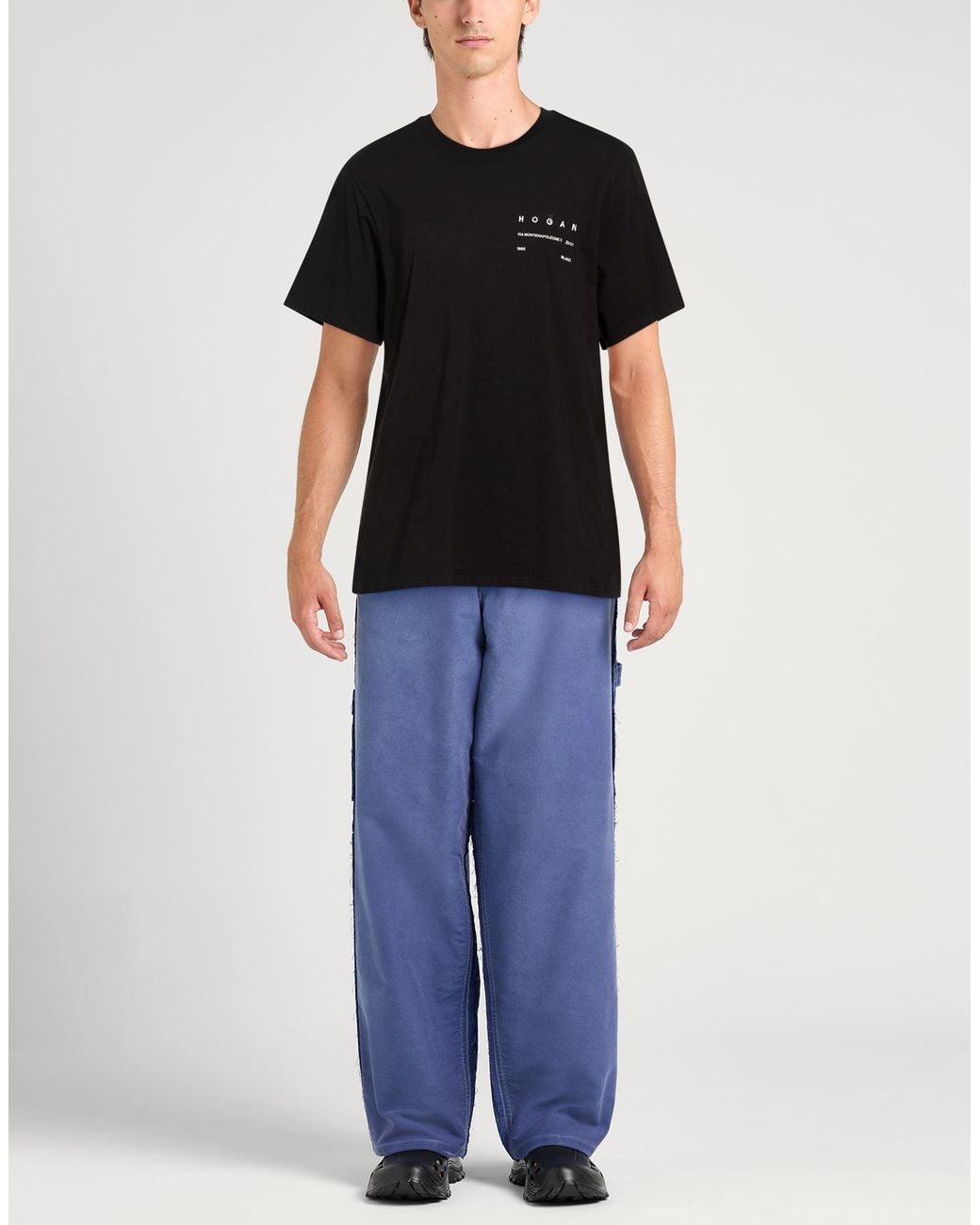 Hogan Black T-Shirts for men