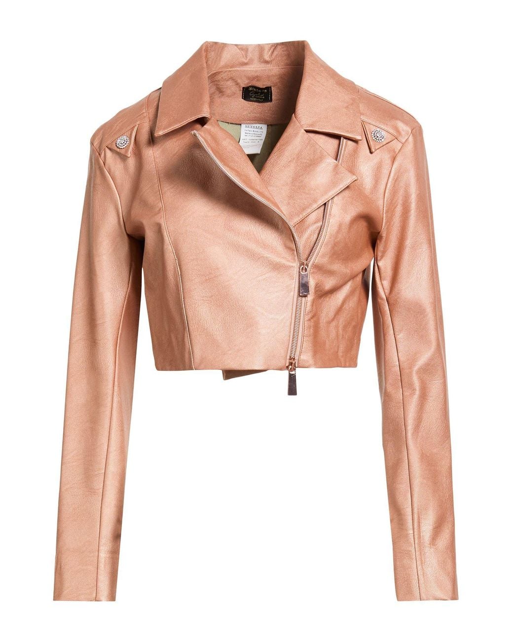 Siste's Pink Jacket Polyurethane, Viscose
