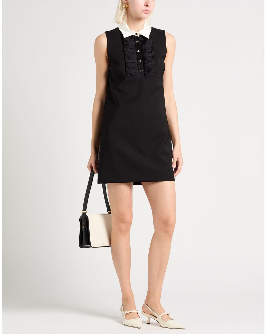 Sandro Black Mini Dress