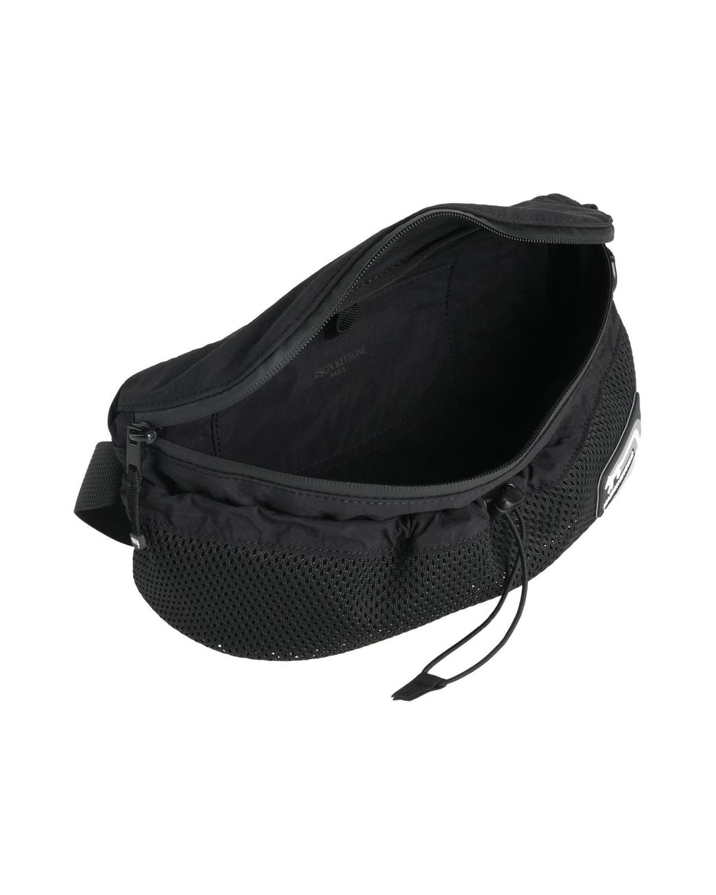 Maison Kitsuné Black Belt Bags for men