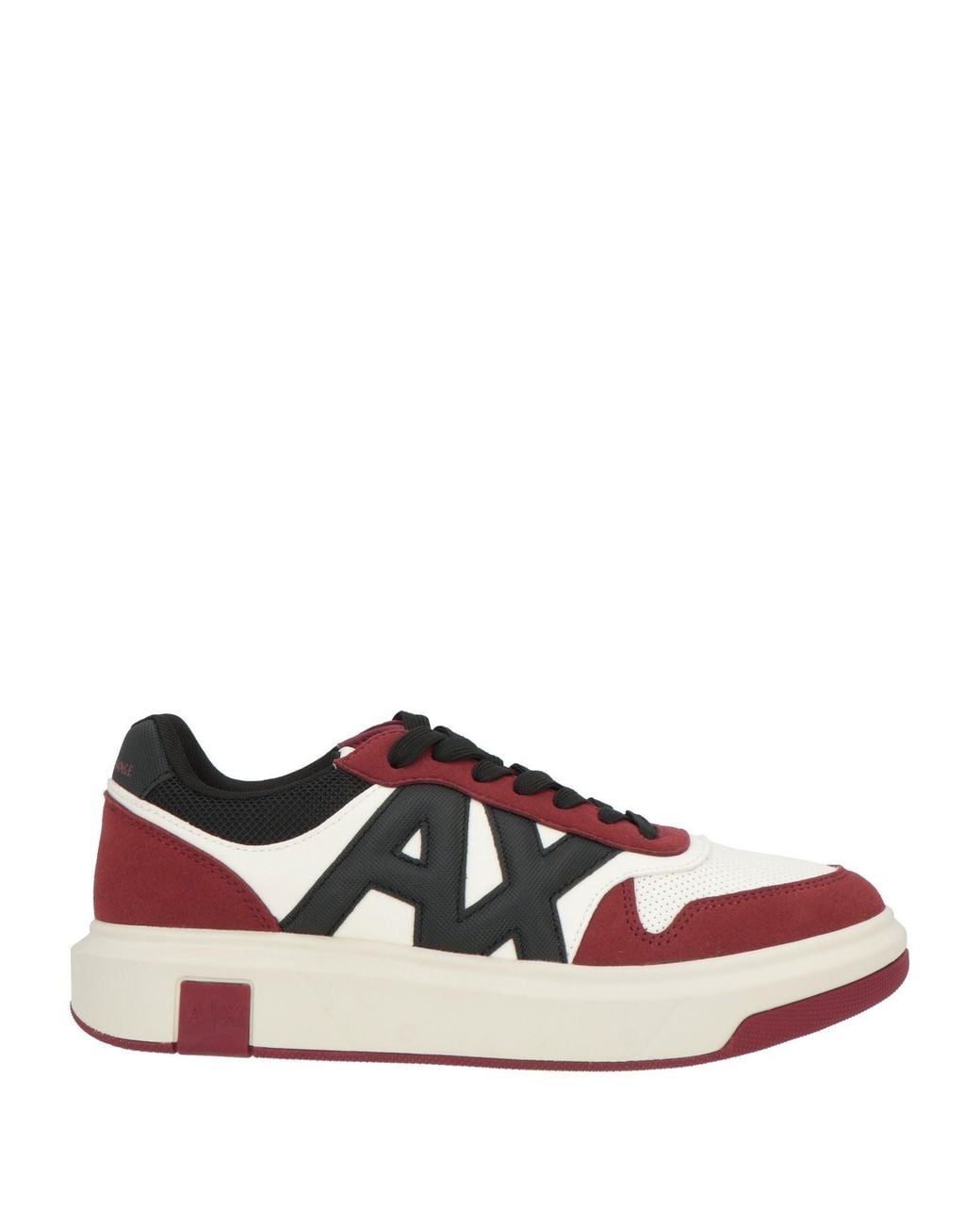 ARMANI EXCHANGE White Sneakers Polyester, Polyurethane for men
