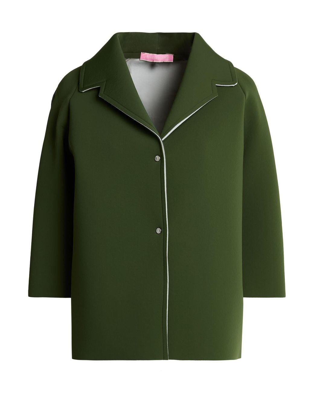 La Fille Des Fleurs Green Jacket