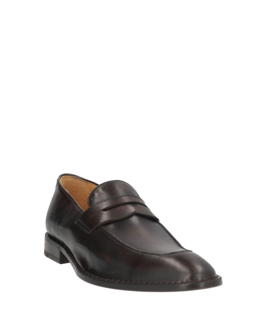 Testoni Gray Dark Loafers Leather for men