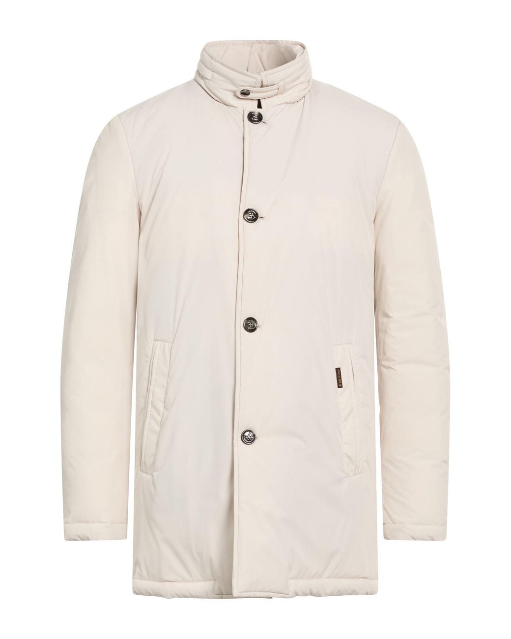 Moorer White Puffer Polyester for men