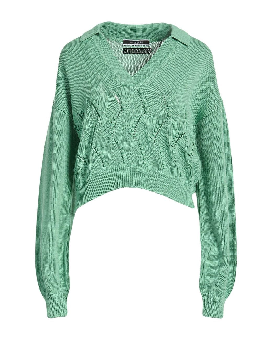 Jacob Cohen Green Sweater Cotton