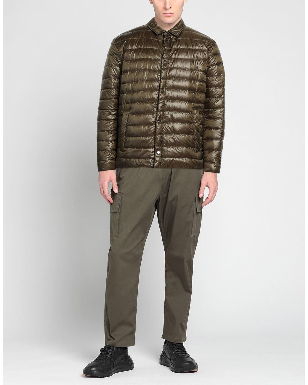 Plumífero y acolchado Herno de hombre de color Brown