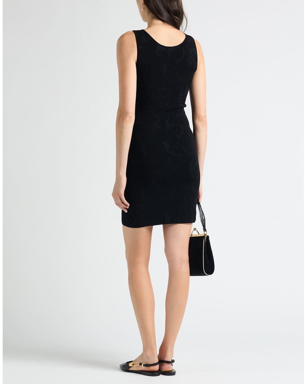 Versace Black Mini Dress
