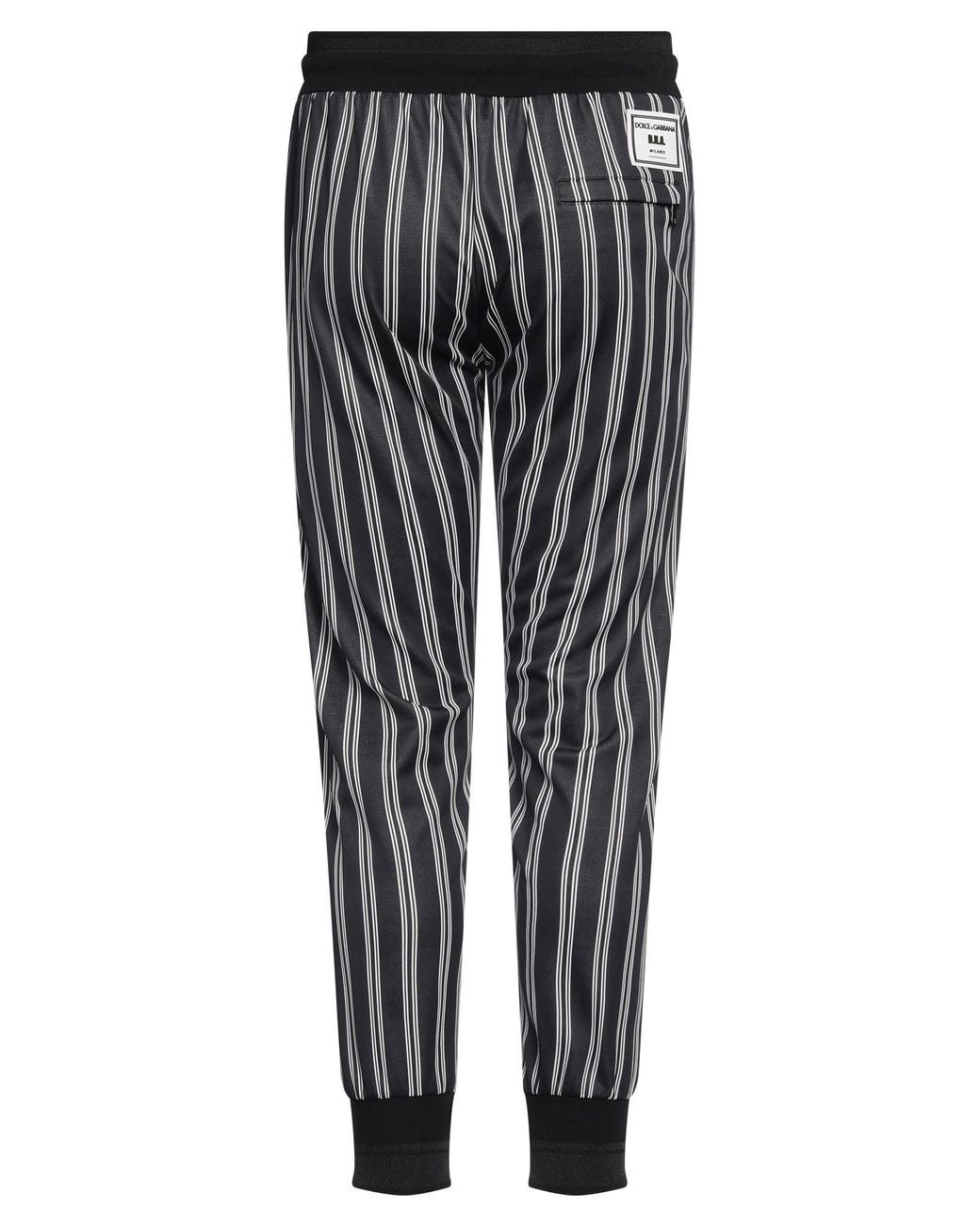Dolce & Gabbana Gray Pants Polyamide, Elastane, Cotton for men