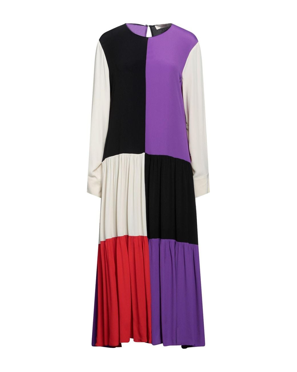 Jucca Purple Midi Dress