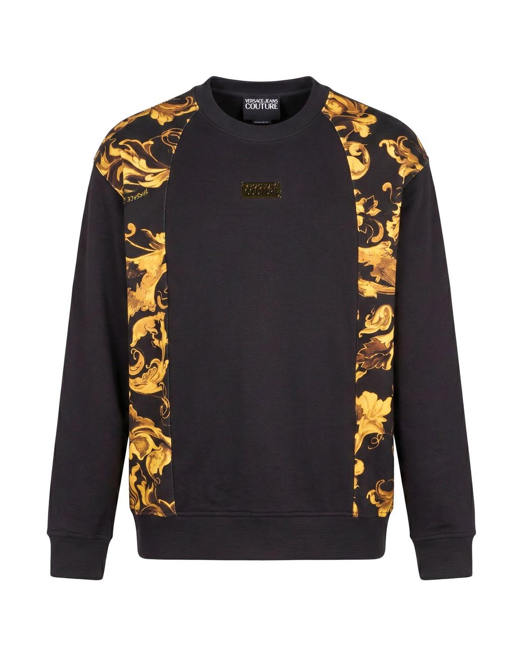 Versace Jeans Couture Blue Sweatshirt Cotton for men