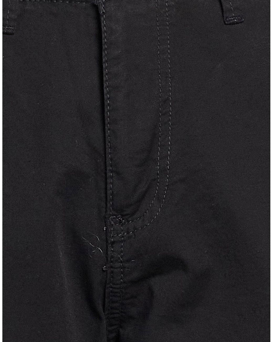 Jack & Jones Black Pants Studio Pants Cotton, Recycled Cotton, Elastane for men