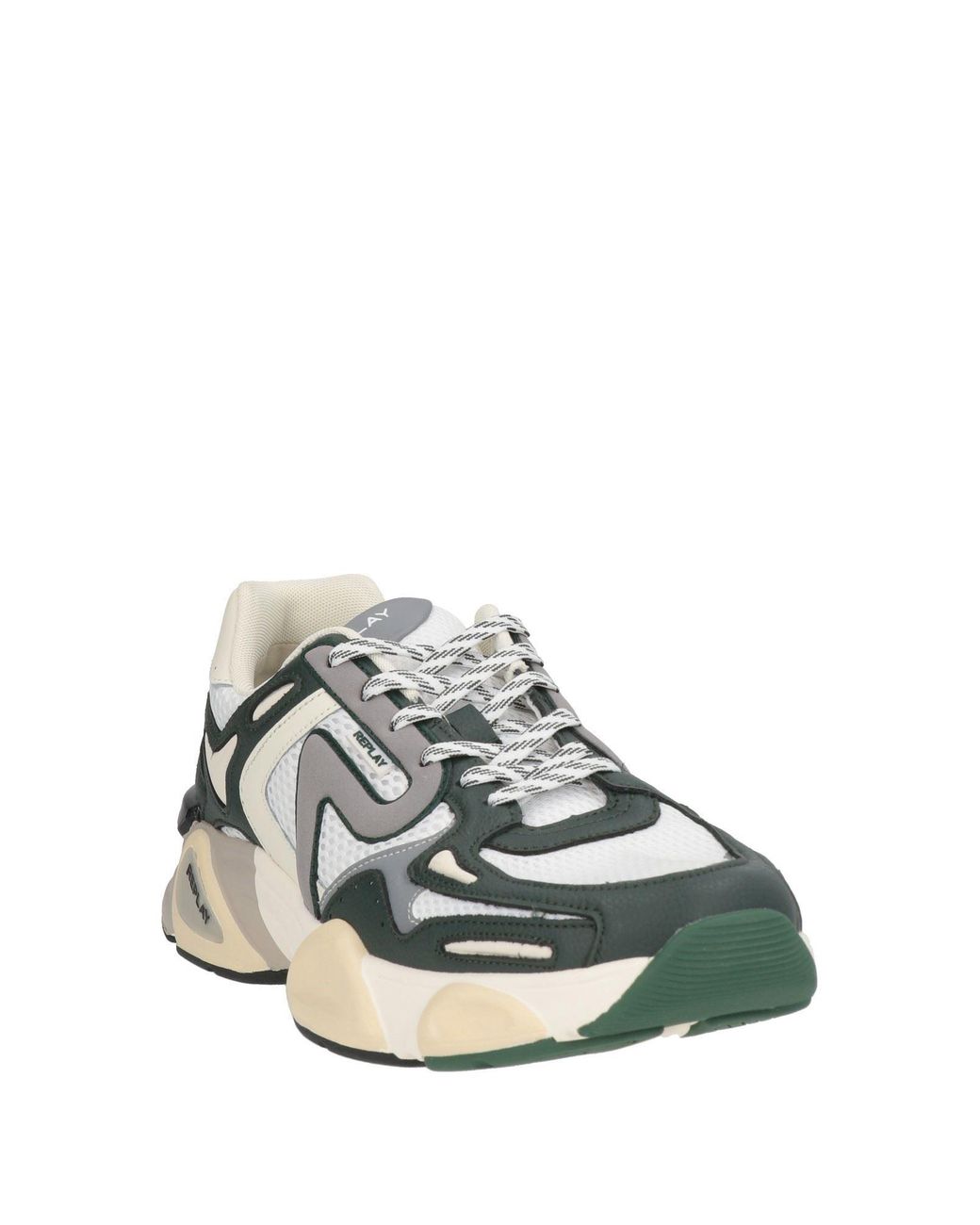 Replay White Trainers for men