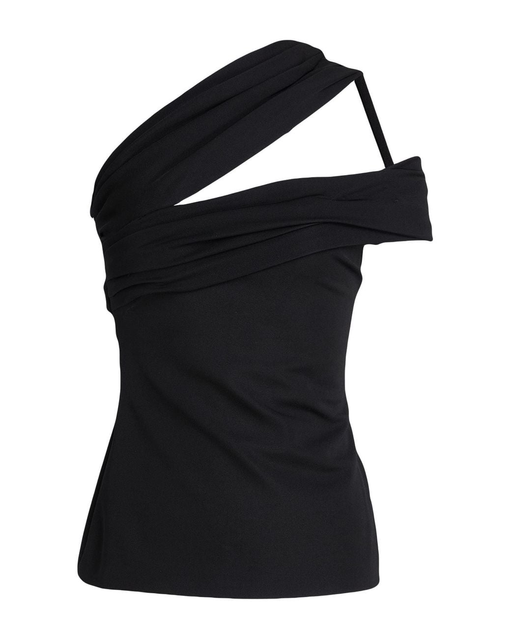 Versace Black Top Viscose, Polyamide, Elastane