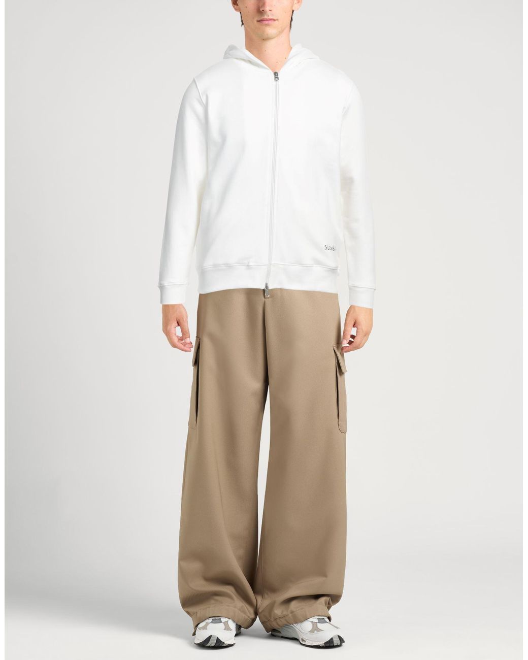 Zanone Sweatshirt in White für Herren