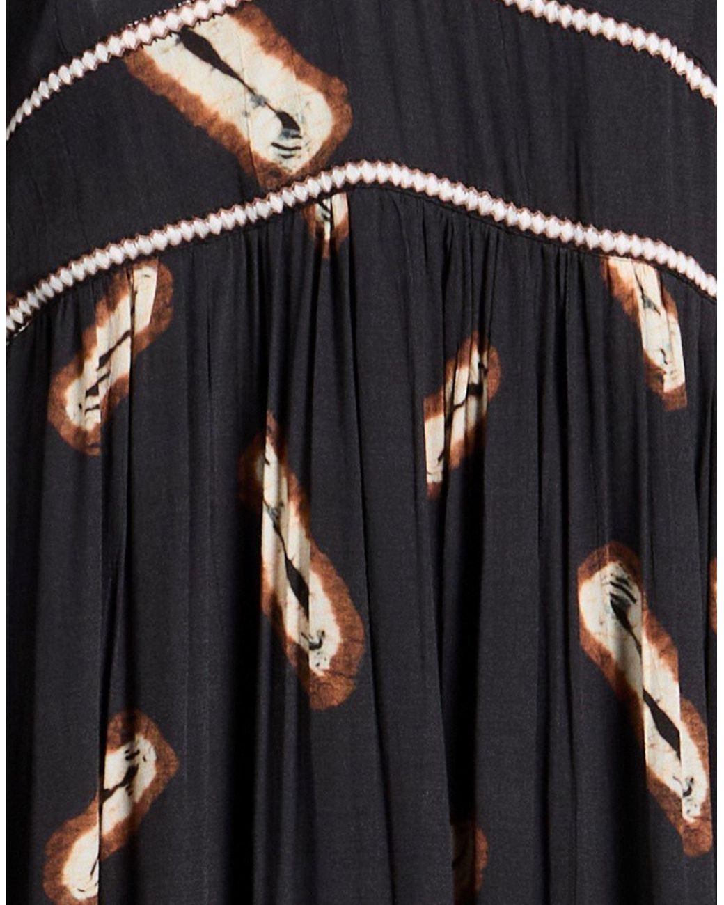 Ba&sh Black Midi Dress