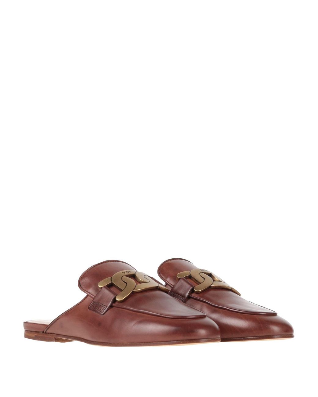 Tod's Brown Mules & Clogs