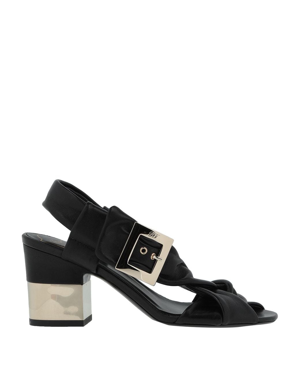 Roger Vivier Black Sandals Leather