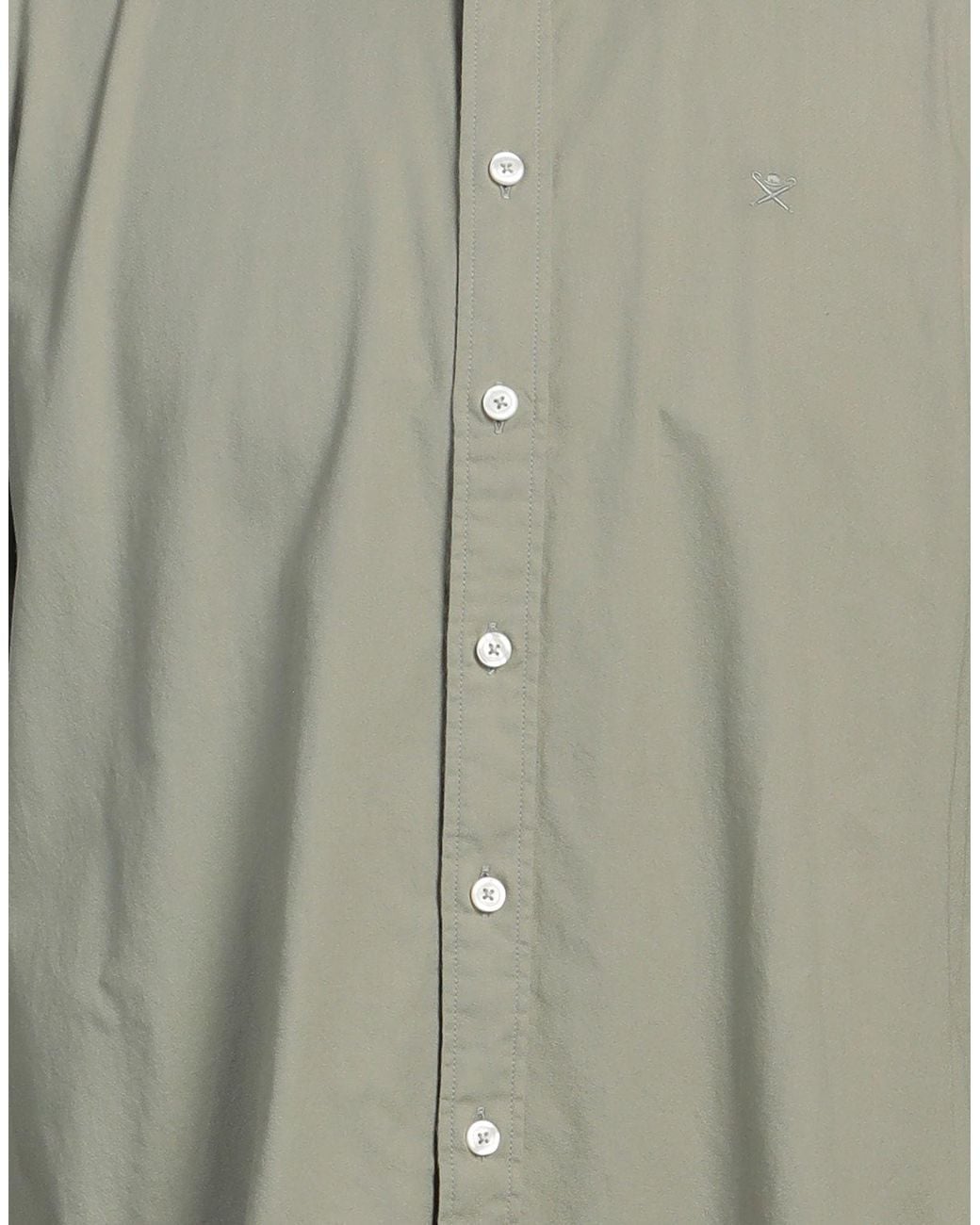 Hackett Green Shirt Cotton for men